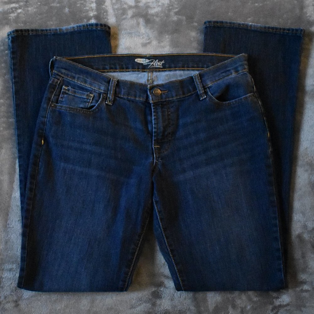 EUC Old Navy The Flirt Blue Jeans - Picture 3 of 12